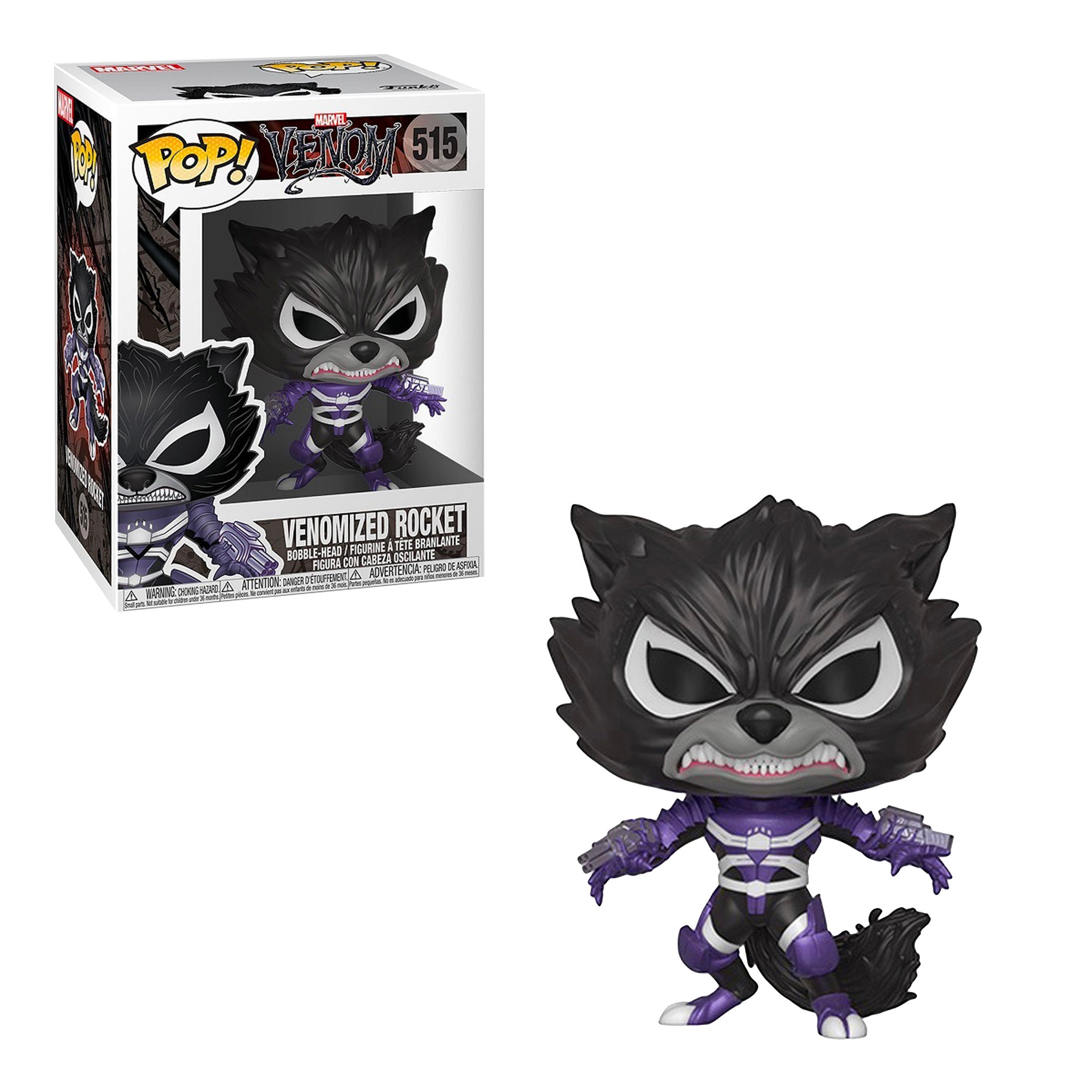 Funko Pop! Marvel: Venomized Rocket #515 – TOY TOKYO