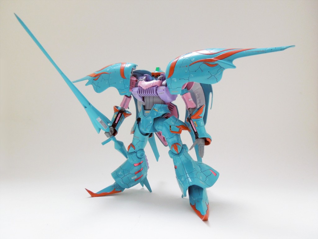 HGBF NMX-004キュベレイパピヨンiPadでの投稿に初挑戦〜完成報告