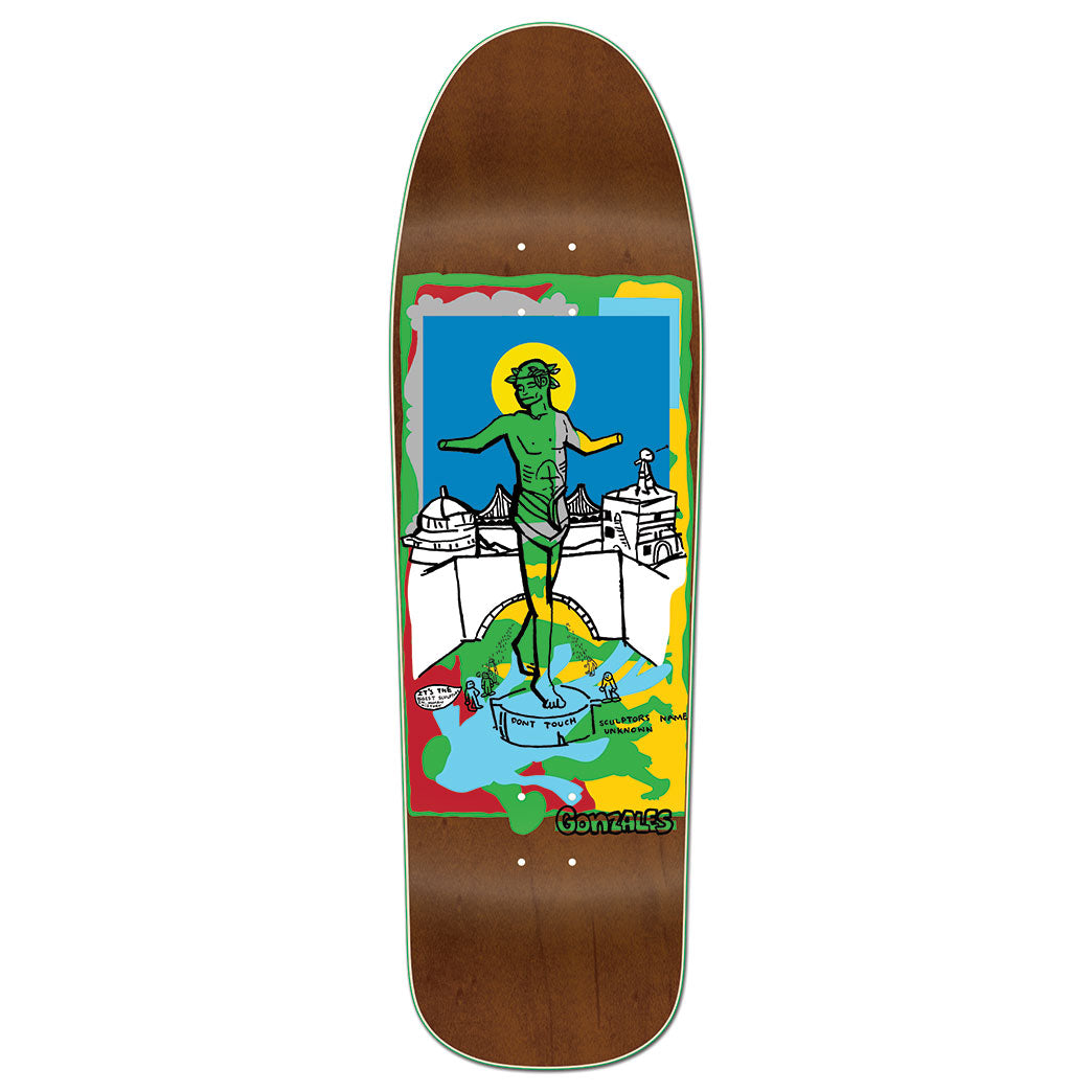 Unofficial / Statue Skateboard Deck with Tee / Mark Gonzales