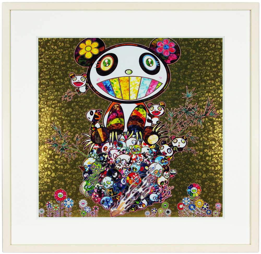 村上 隆 「パンダ ファミリー」 Takashi Murakami - 創業36年 美術品