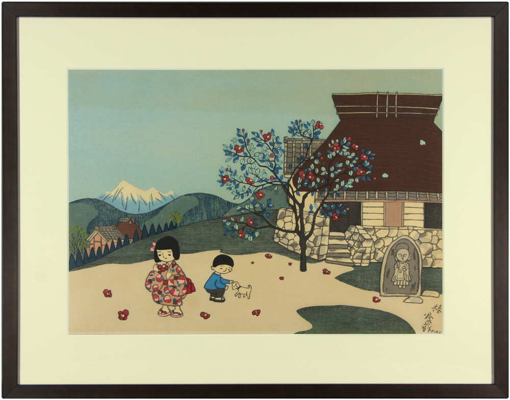 谷内 六郎 「椿」 Rokuro Taniuchi - 創業36年 美術品販売 Gallery Tanabe