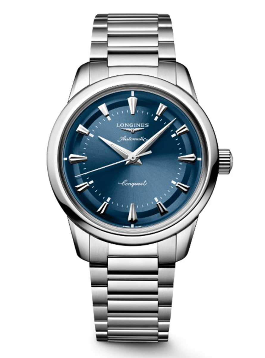 ロンジン「コンクエスト ヘリテージ」に多彩な文字盤とブレスレット