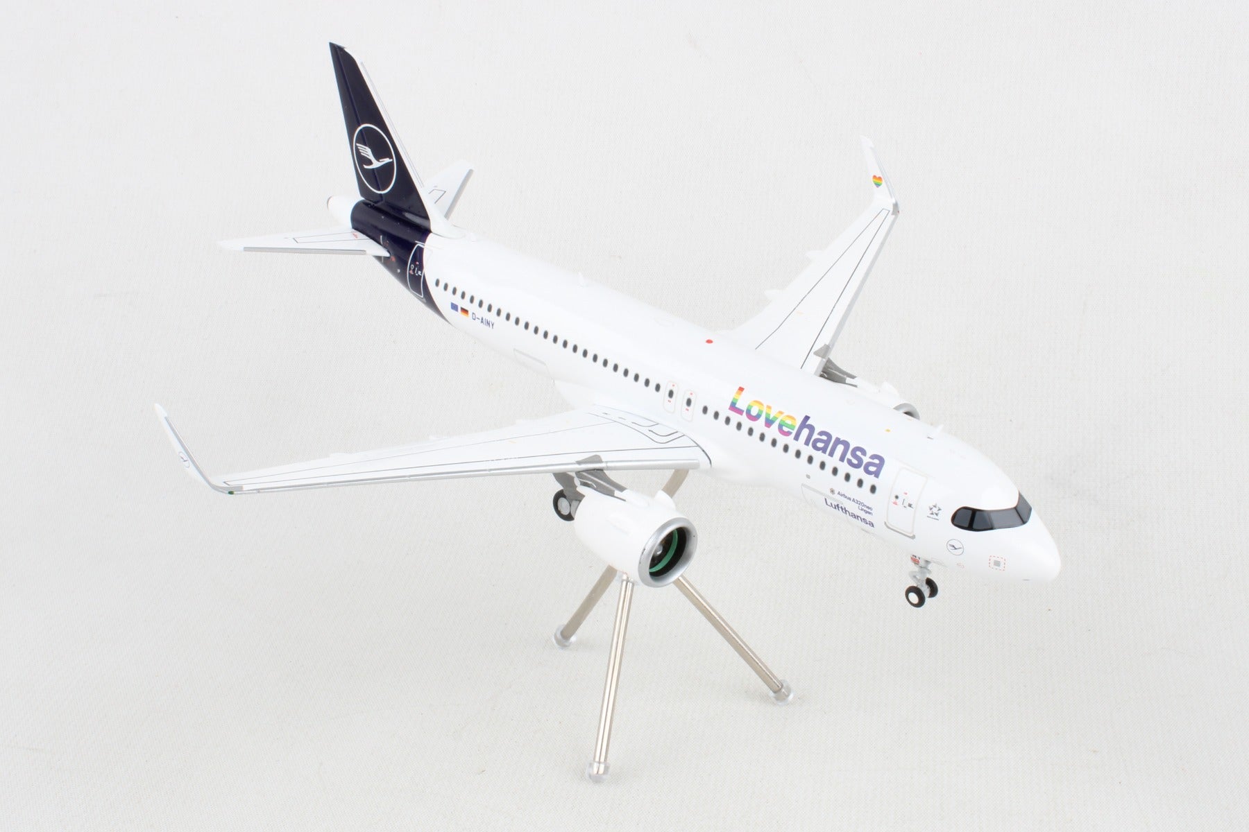 GEMINI200 LUFTHANSA A320NEO 1/200 LOVEHANSA REG#D-AINY (**)