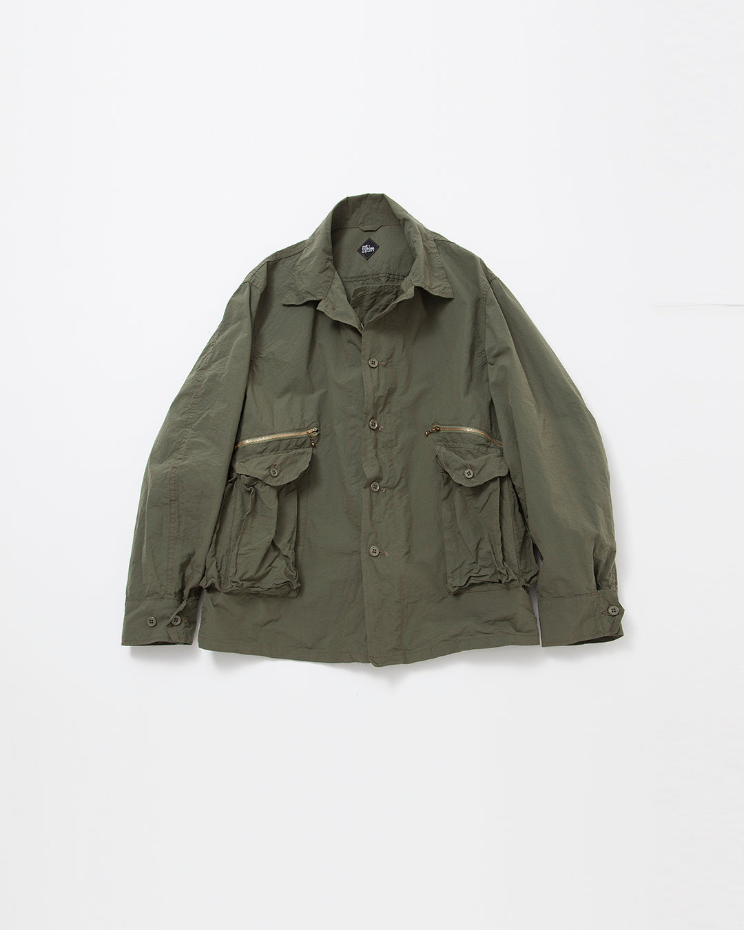 CSJ003・6POCKET JAC SHIRT / Leaf Green – THE CORONA UTILITY