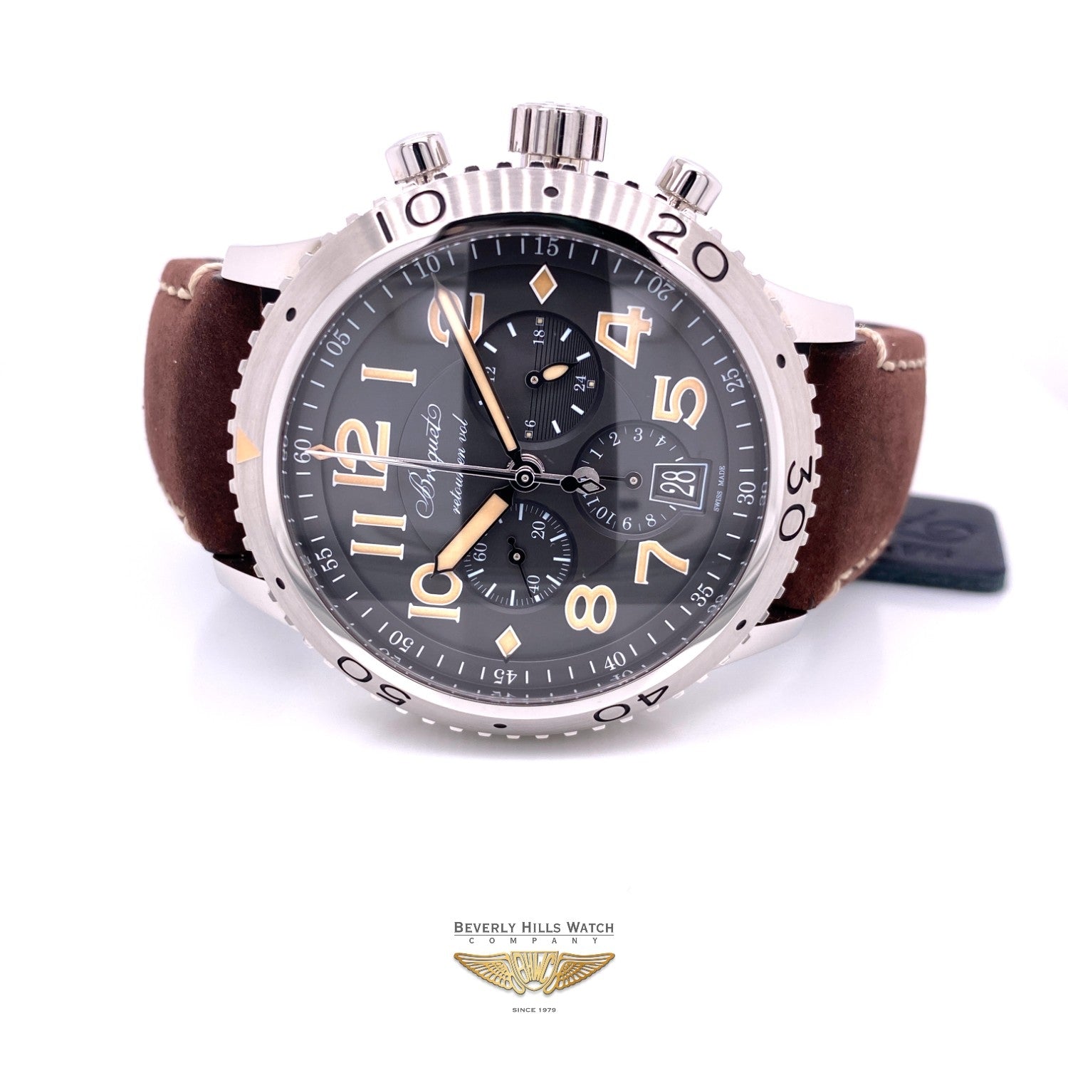 Breguet Transatlantique Type XXI Flyback Watch 3817ST/X2/3ZU