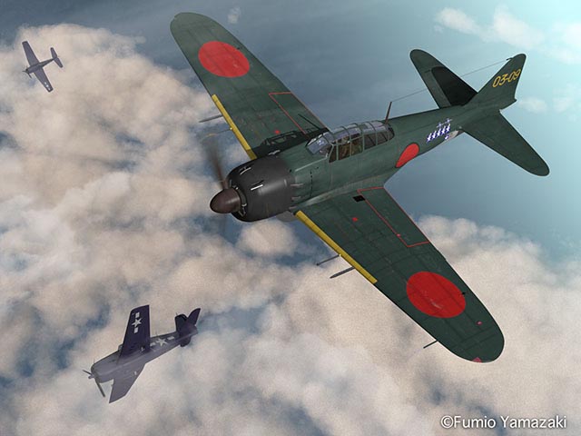 Mitsubishi A6M Zero Type52