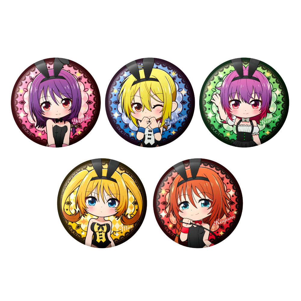 てんぷる トレーディングちびキャラ缶バッジ（BOX）| アニメ グッズ