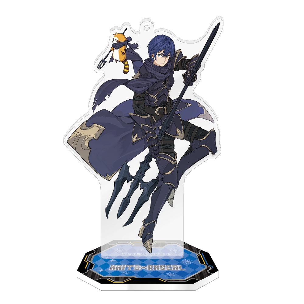 初音ミク×ラスカル2021 スタンド付きアクリルキーホルダー/KAITO