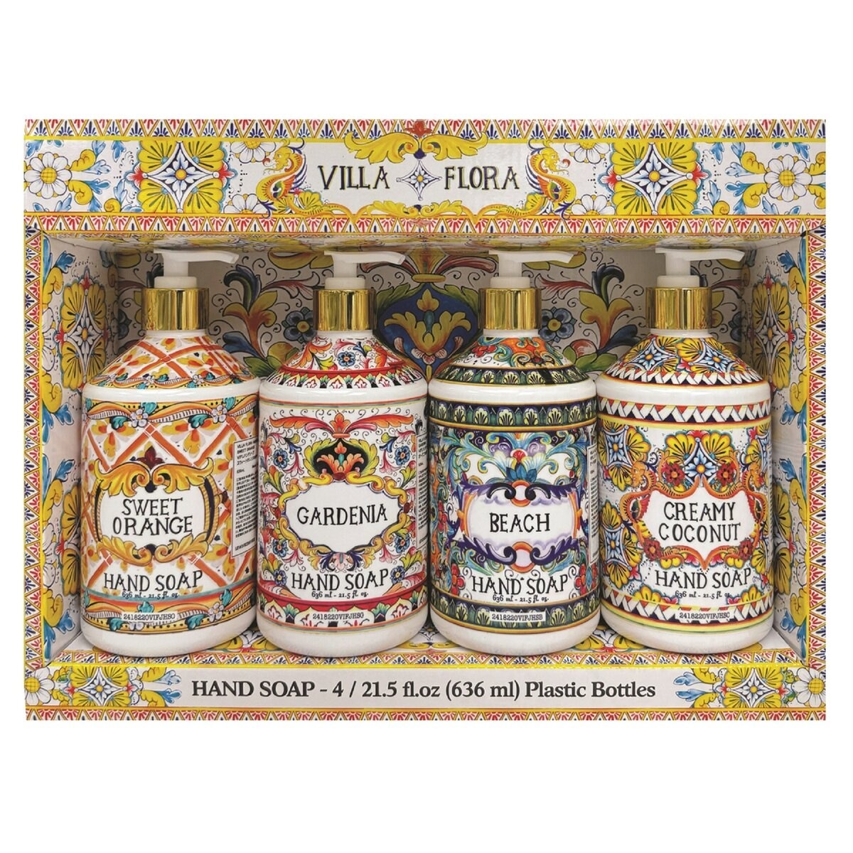 ヴィラフローラ ハンドソープ4種 636ml x 4 | Costco Japan
