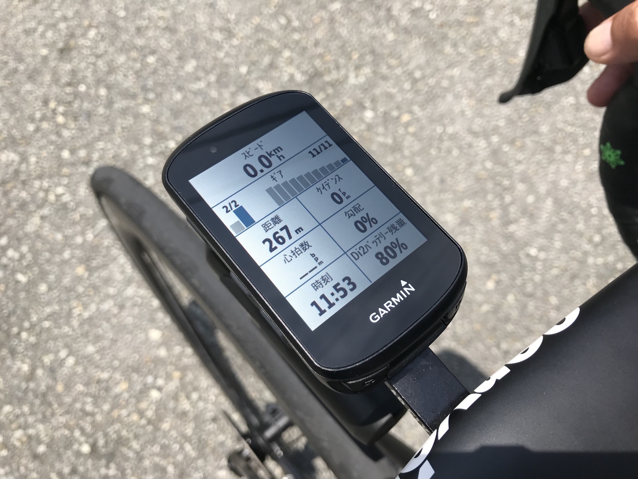 早速です！本日発売のGARMIN EDGE530 取り付けしました！ | Climb
