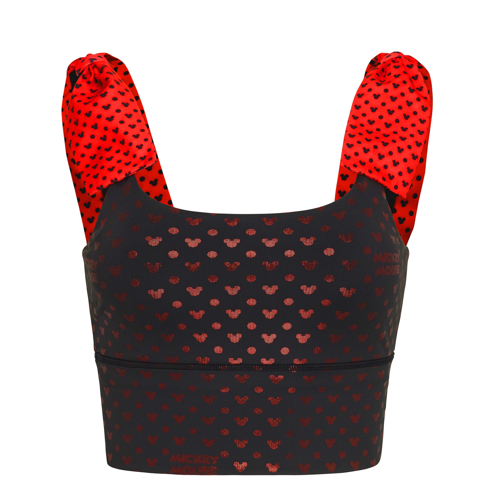 Disney Mickey Mouse Women's Long Sports Bra