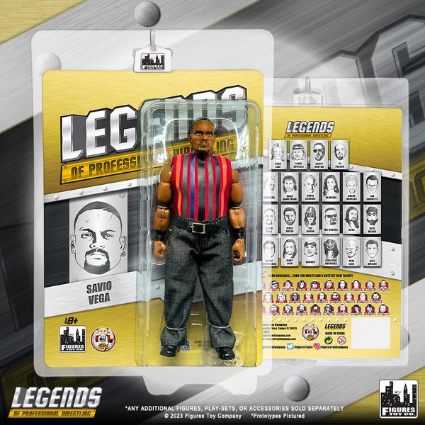 Legends of Professional Wrestling Series Action Figures: Savio