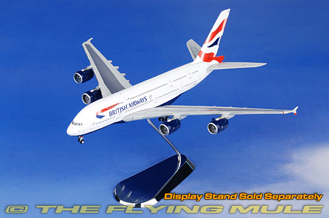 GeminiJets GJBAW1234 - A380 Diecast Model, British Airways, G-XLBB