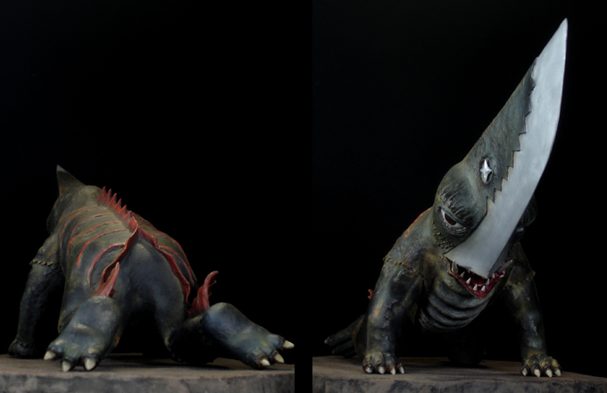 Volks】 大悪獣ギロン 完成品