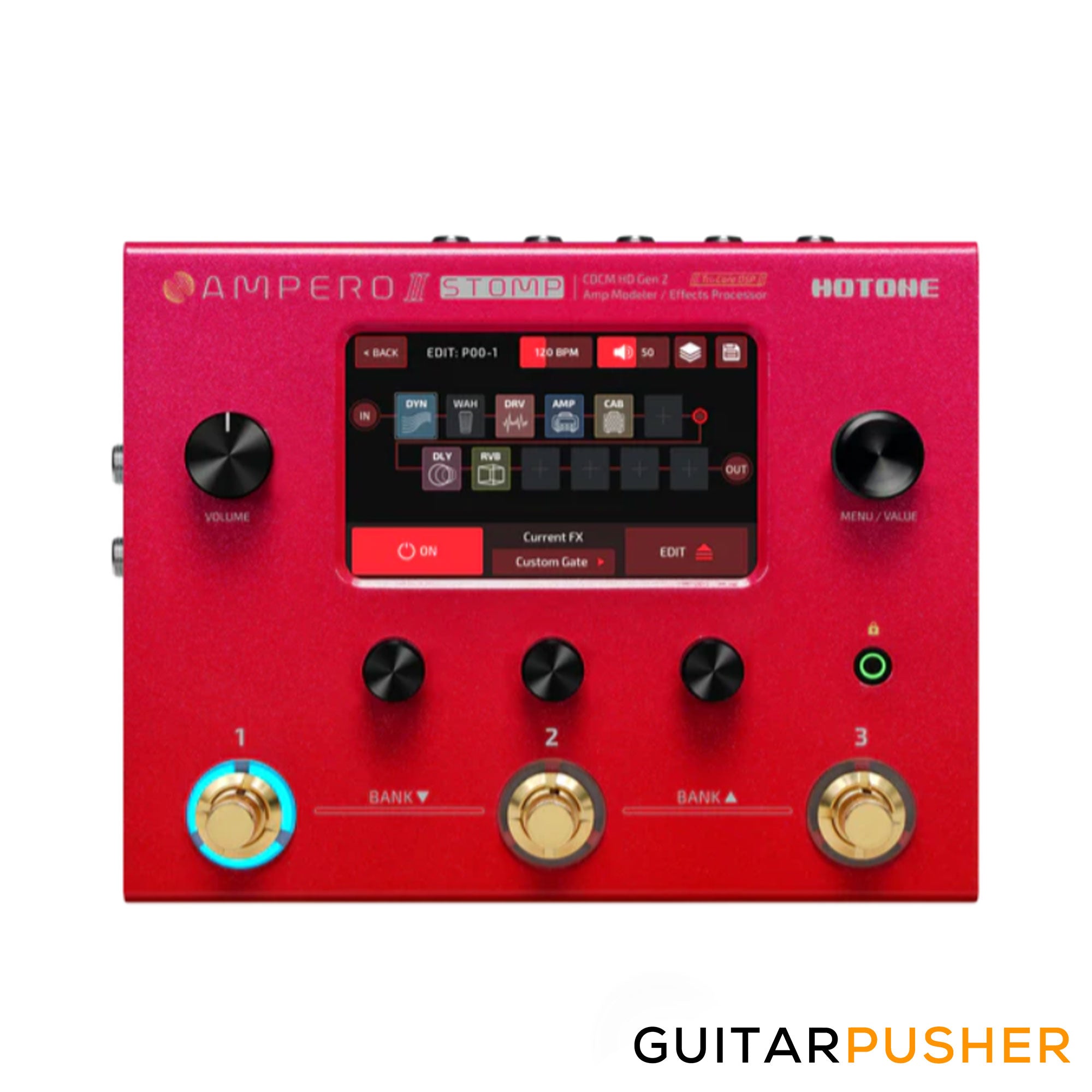 Hotone MP-300TA Ampero II Stomp 10th Anniversary Limited Edition