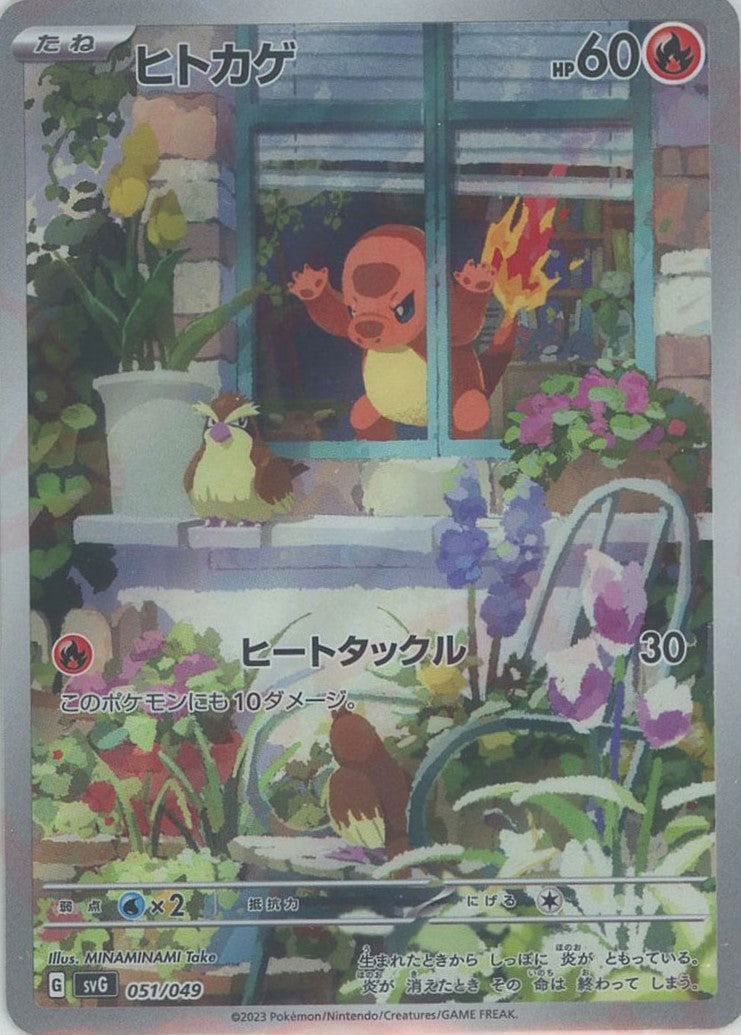 ヒトカゲ(D){炎}〈051/049〉[SVG] – 晴れる屋2