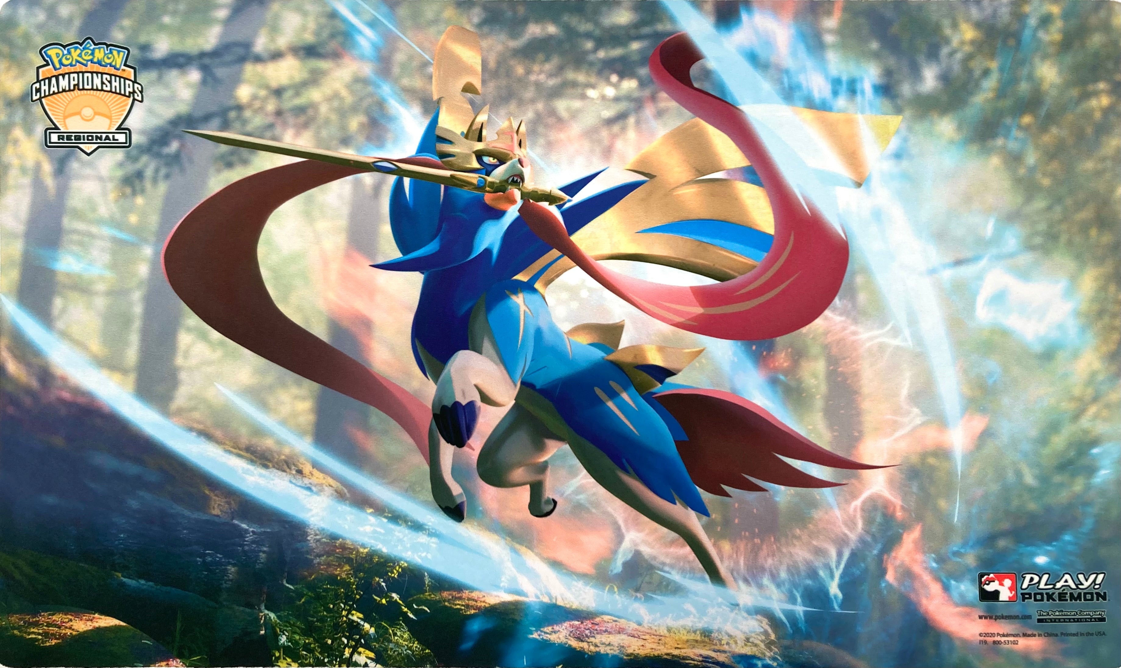 プレイマット Regional Championships 2020 ザシアン – 晴れる屋2