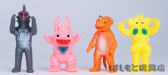 やまなや 復刻ブルマァクミニ／ウルトラセブン怪獣ミニセット（1