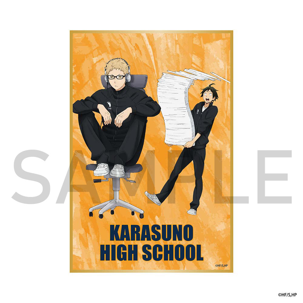 ハイキュー!! 色紙（制作現場風） 月島・山口 – IG Port ONLINE STORE