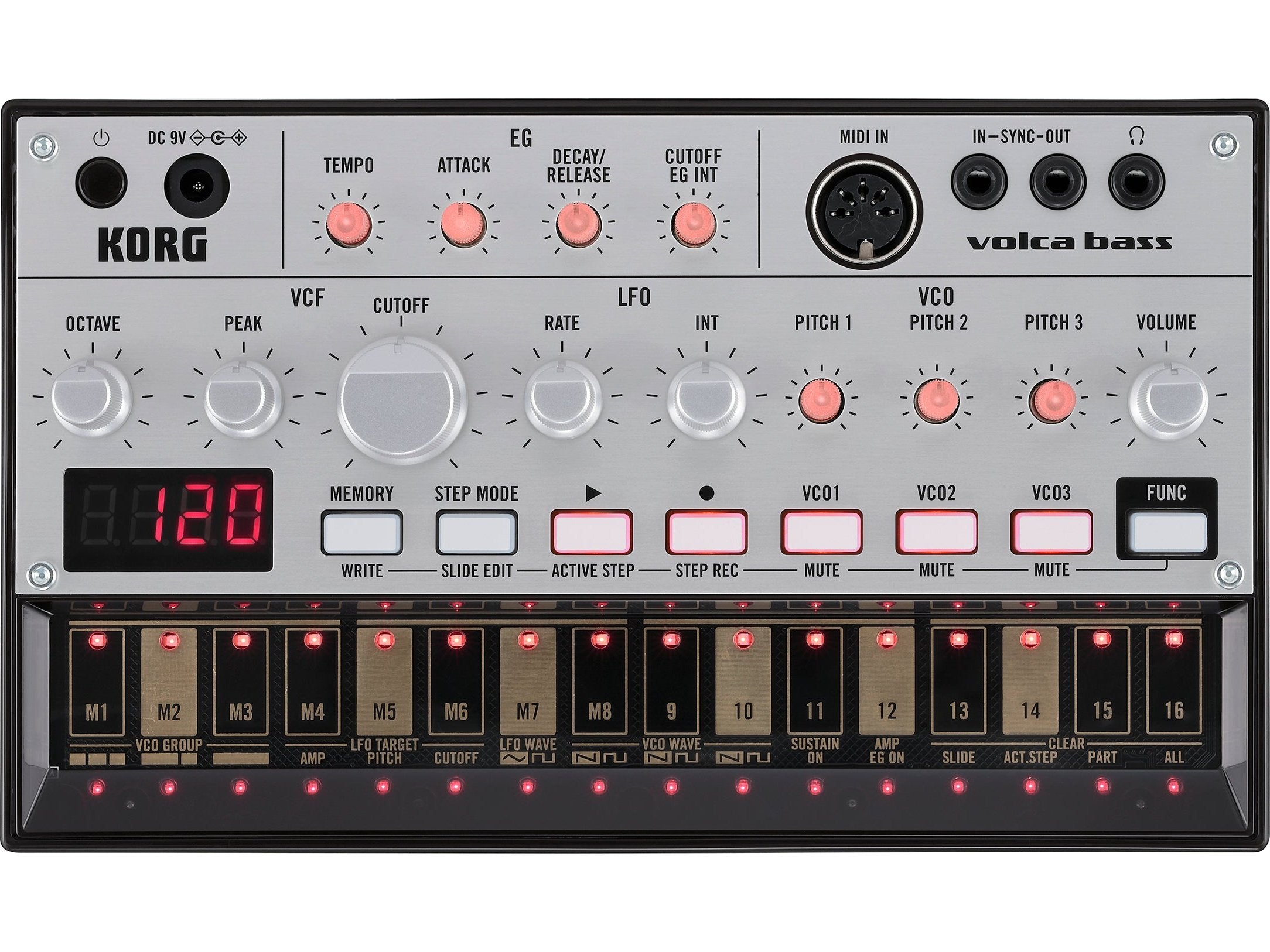 Korg Volca Bass - Analogue Synthesizer