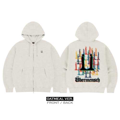 G-DRAGON - HOODIE ZIP-UP (2025 WORLD TOUR 'ÜBERMENSCH' OFFICIAL MD