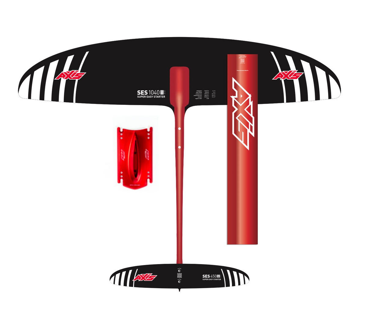 AXIS Foils Super Easy Start (SES) Foil Package 1040 – Live2Kite