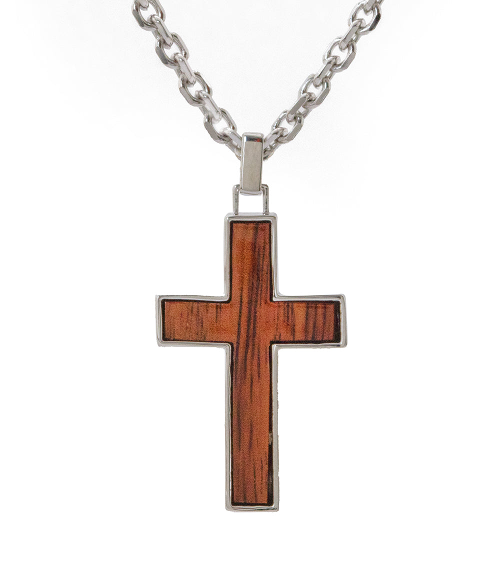 Koa Cross Pendant, Large – Martin & MacArthur