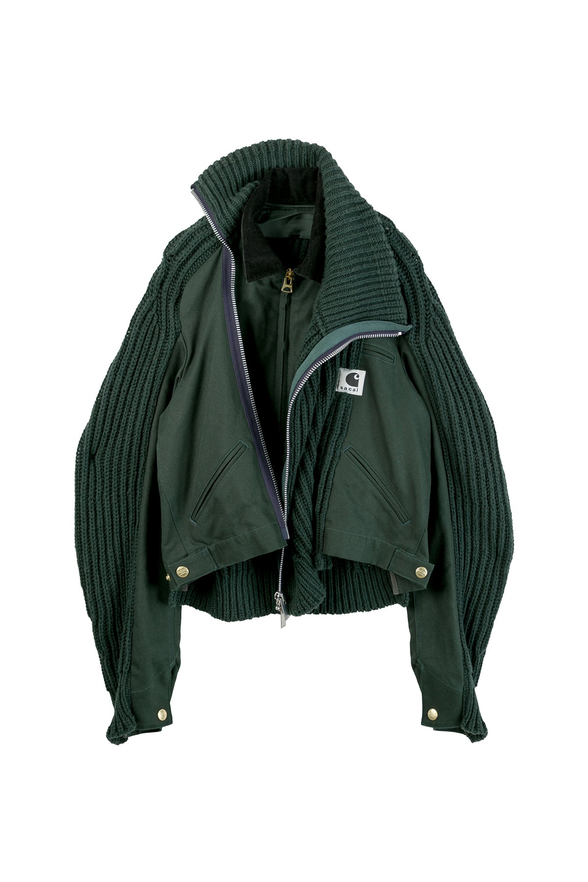 SACAI | CARHARTT WIP KNIT BLOUSON