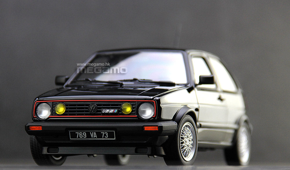 1/18 Norev Volkswagen VW Golf GTI Match 1989 MK2 Black Diecast