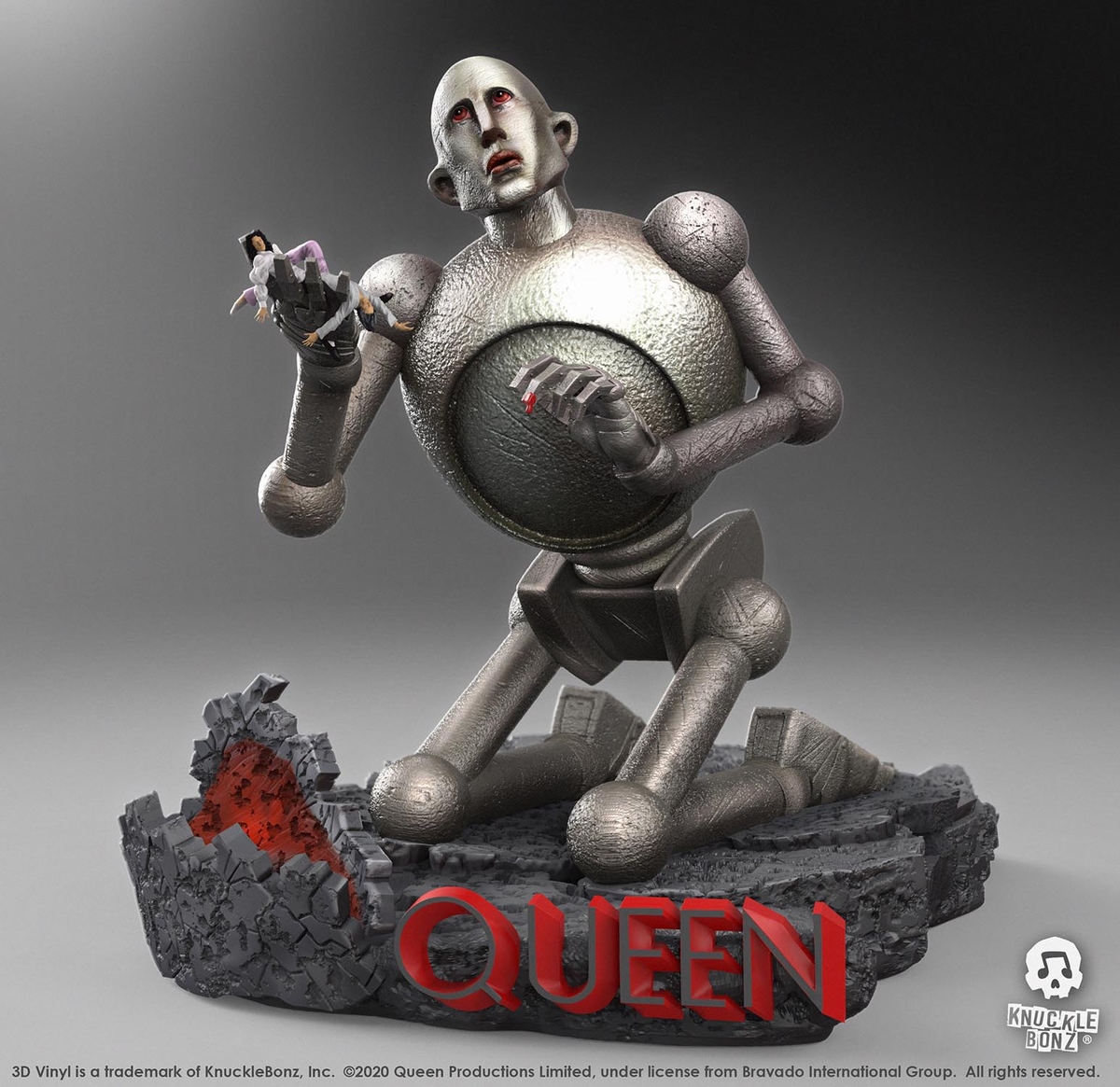 decoration (3D vinyl) Queen - Statue Queen Robot - (News of the