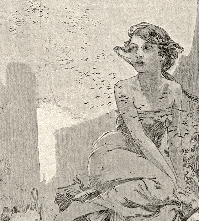 ミュシャを楽しむために、イヴァンチッツェの思い出、ポストカード