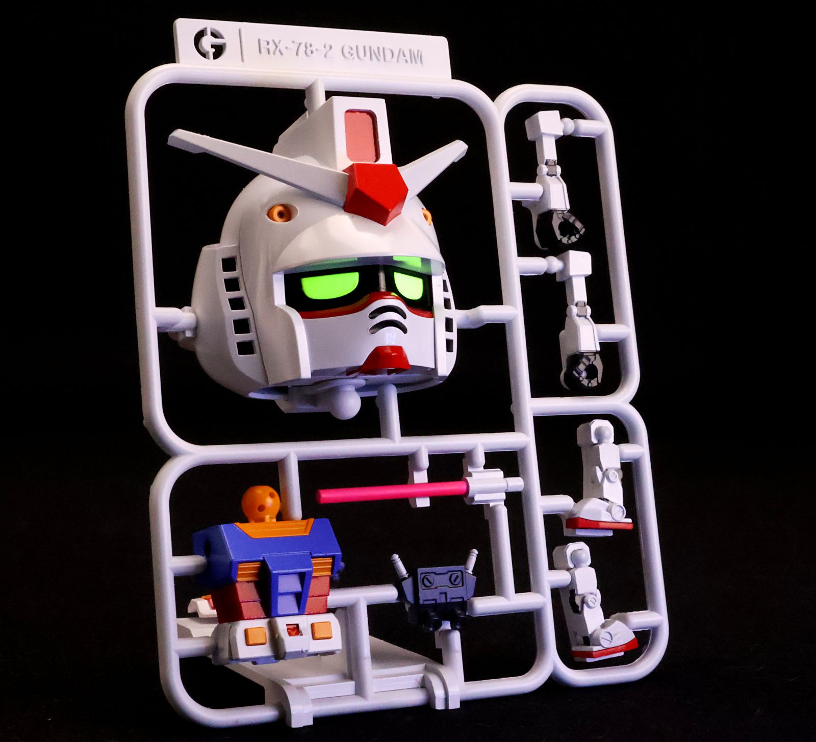 バンダイ 1/1 ガンプラくんDXセット（ランナーVer.再現パーツ付き