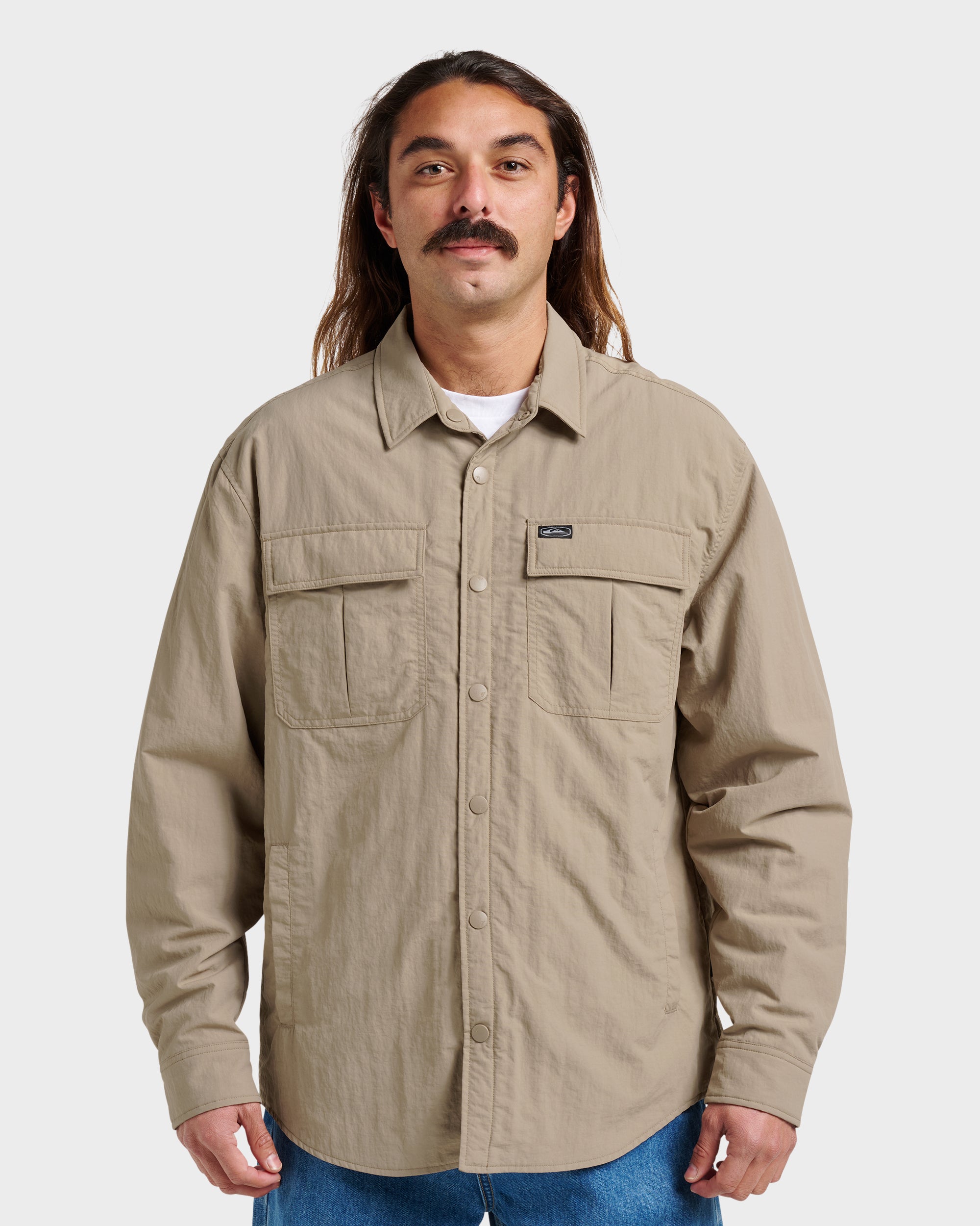 Cold Snap Shacket Jacket - Fallen Rock | Quiksilver