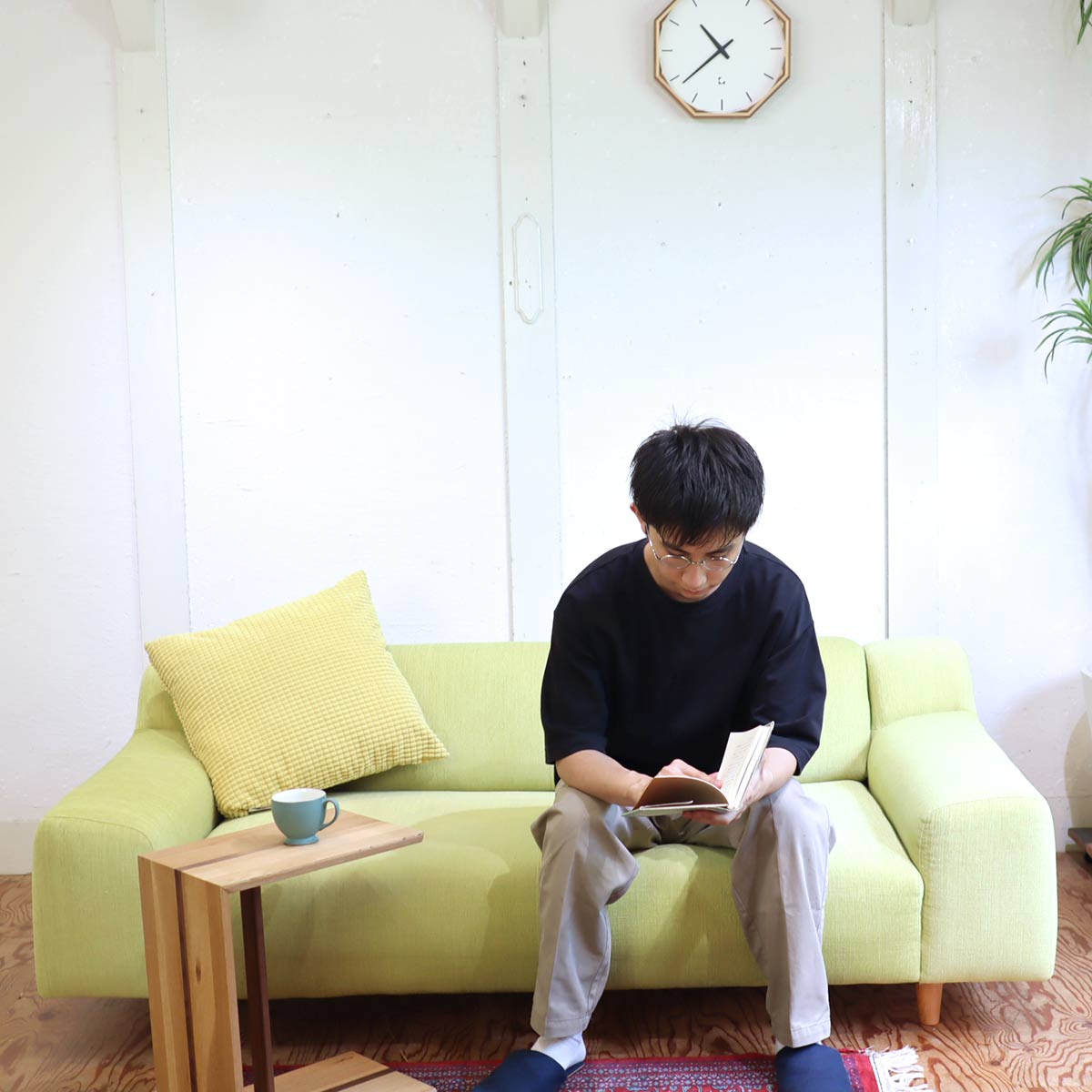 イデー / IDEE プレジール / PLAISIR SOFA 3人掛け ソファ グリーン