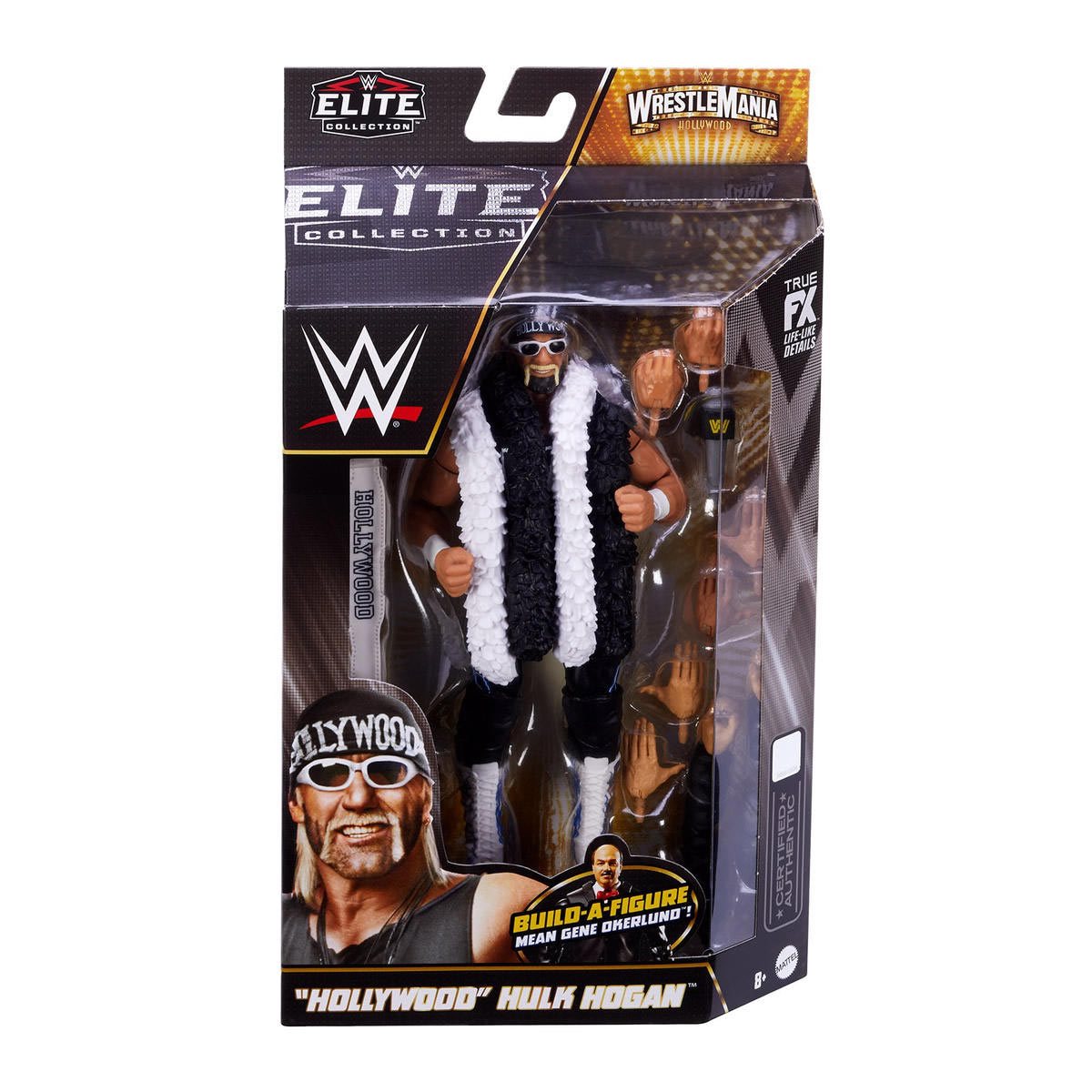WWE WrestleMania Elite 2023 Wave 1 Hollywood Hulk Hogan Action
