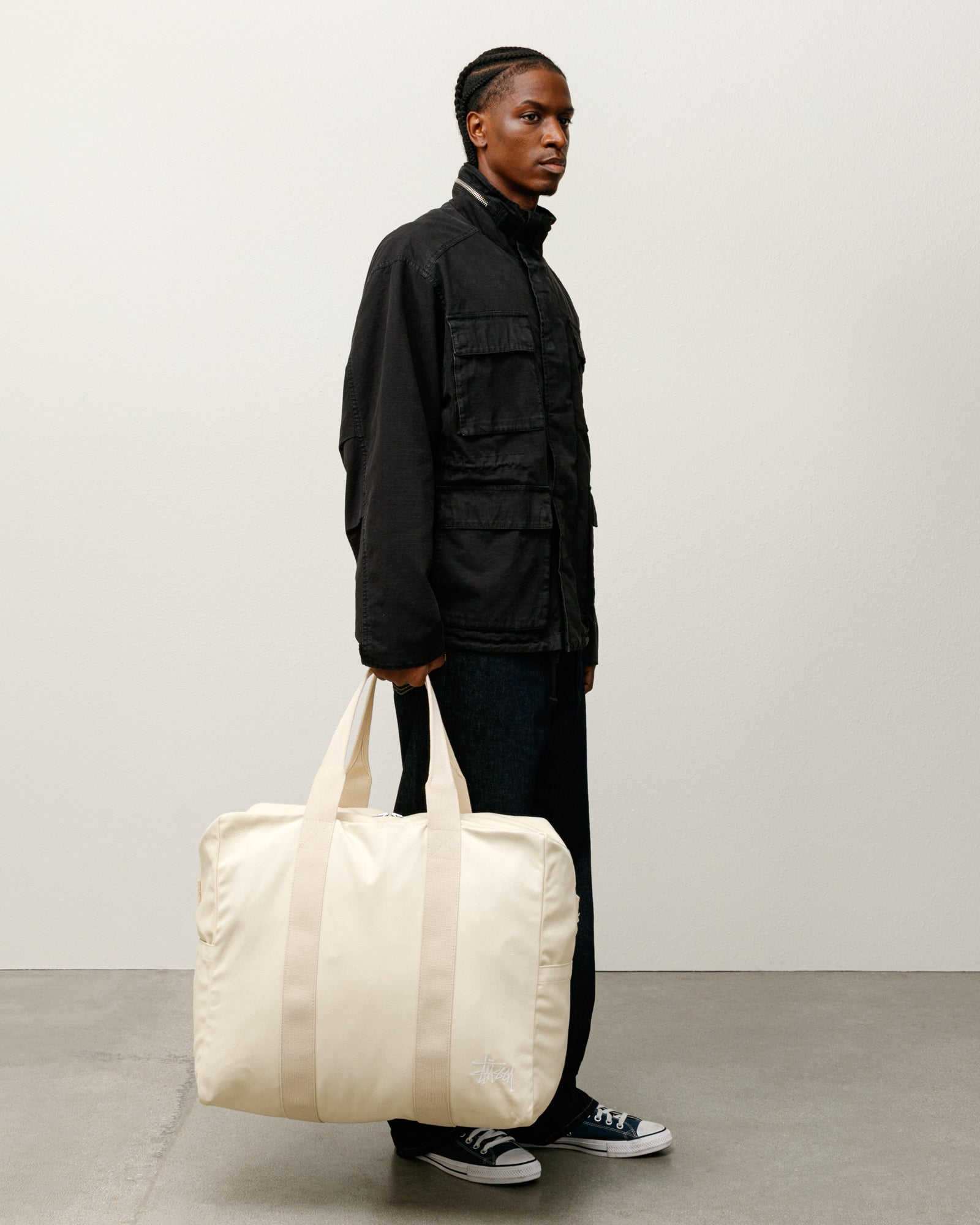 Canvas Flight Bag – Natural | Accessories | Stüssy