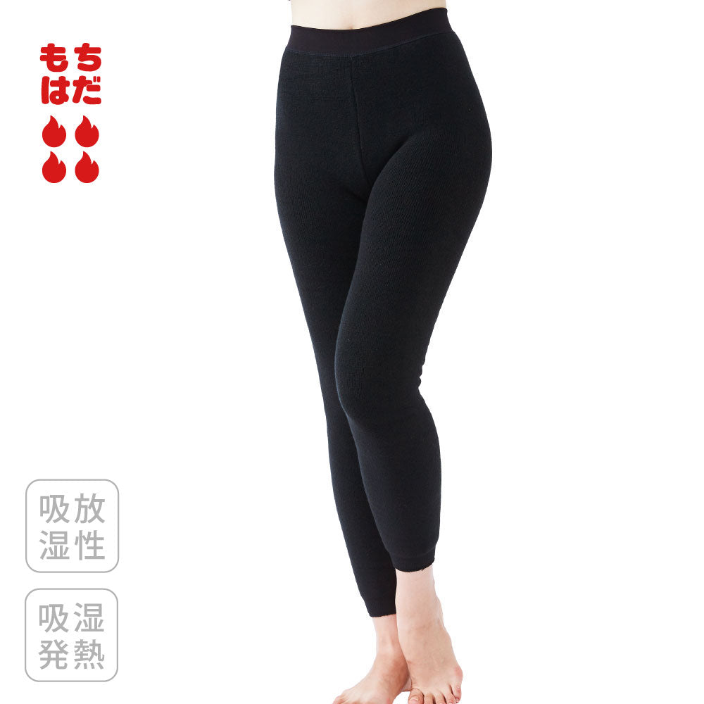 日本製 もちはだ もちジョイ 超極厚裏起毛レギンス｜発熱×保温の最強