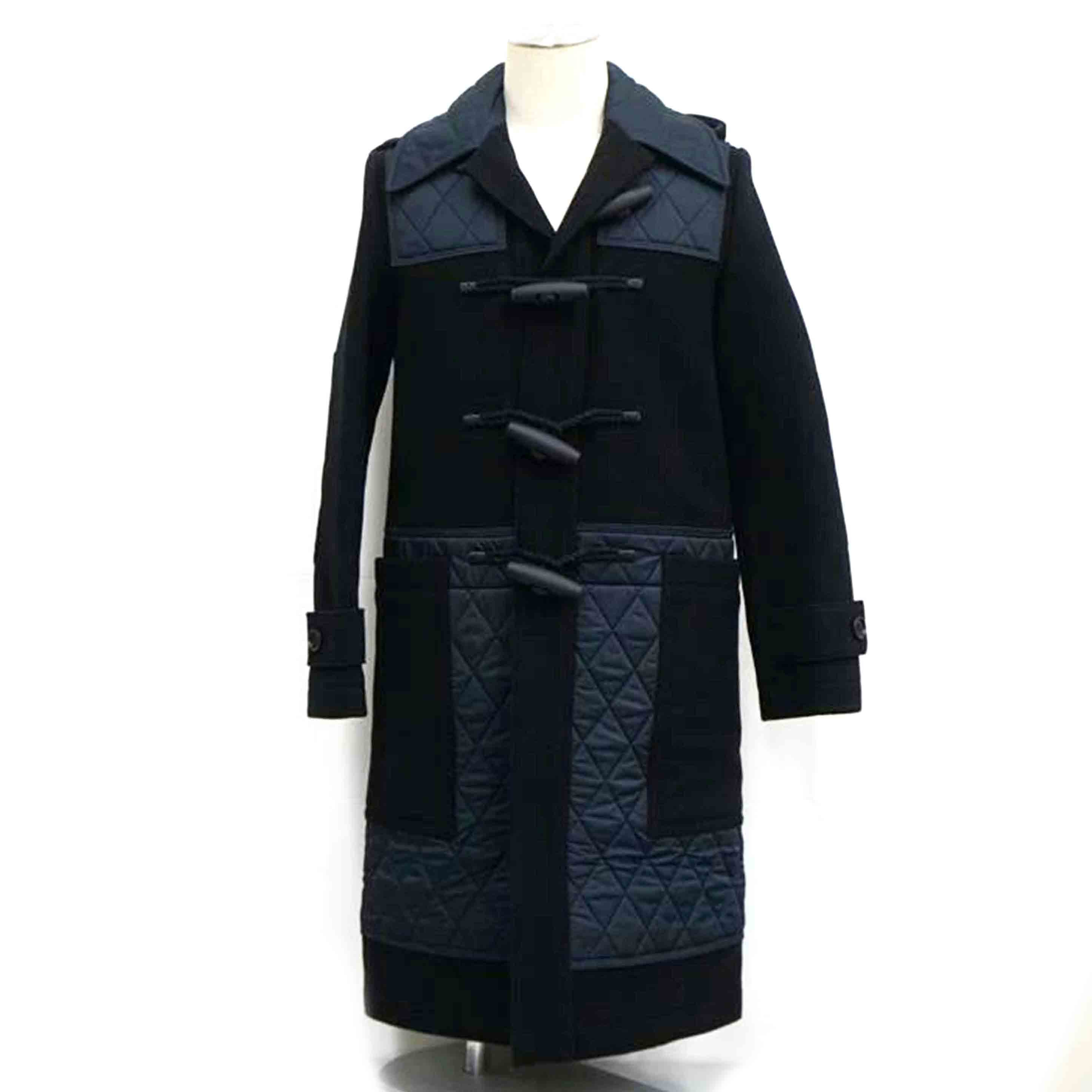 BURBERRY LONDON ダッフルコート 13 ウール100% ネイビー 中古・古着