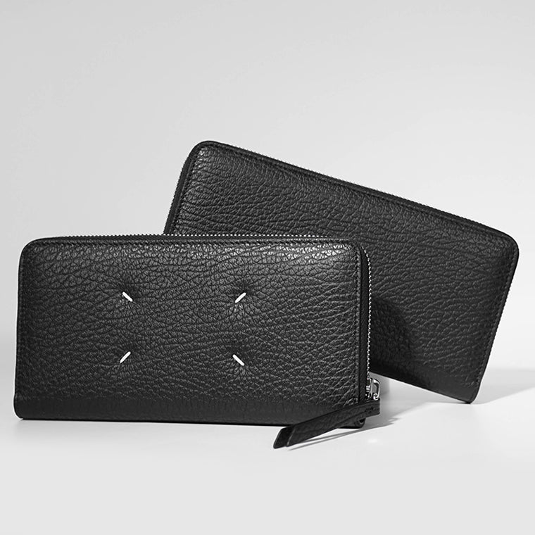 メゾンマルジェラ Maison Margiela メンズ レディース 長財布 ブラック