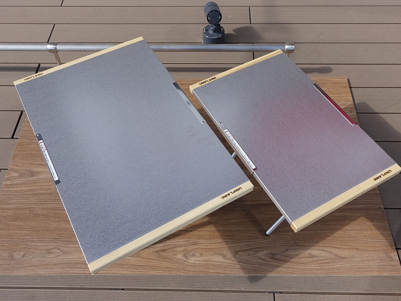 ユニフレームの焚き火テーブル ラージタイプが復刻版で再入荷