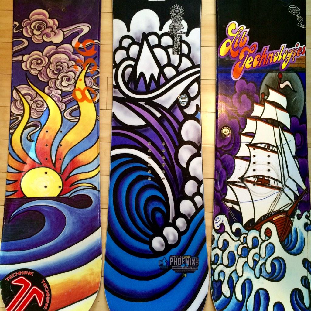 ビンテージボード ジェイミーリンデザインロシニョールスノーボード146