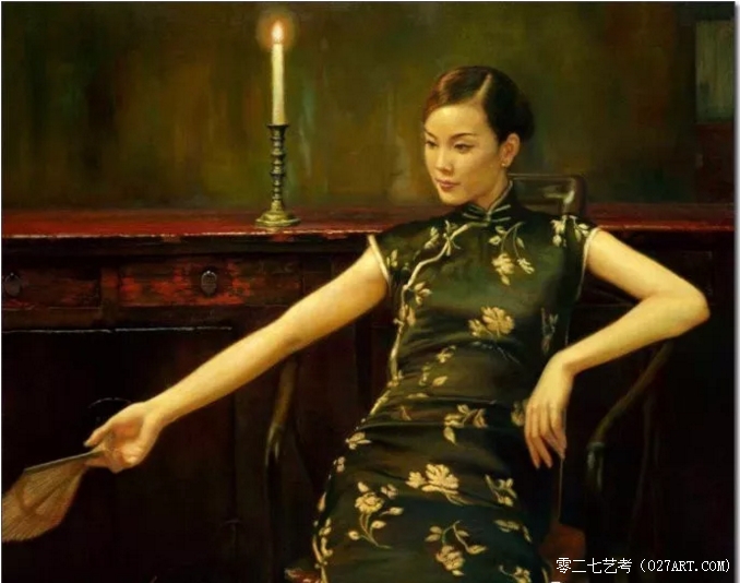 中国画家陈逸鸣人物肖像油画欣赏_搜狐网