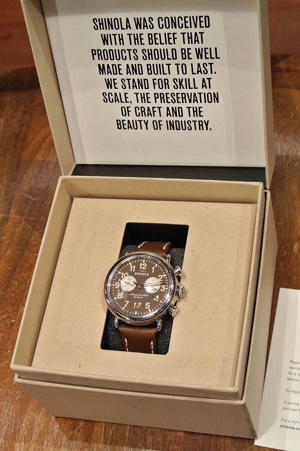 SHINOLA シャイノラ Runwell Chronograph クロノグラフ シャイノーラ