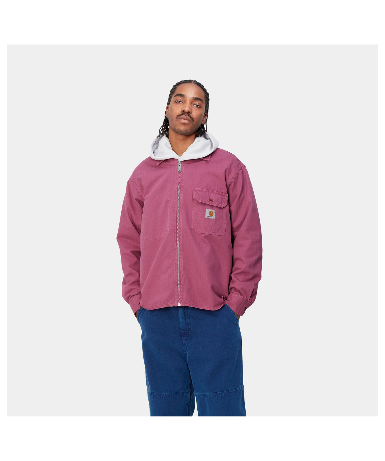 Carhartt WIP Rainer Shirt Jacket | Gold or Cerise -I033276