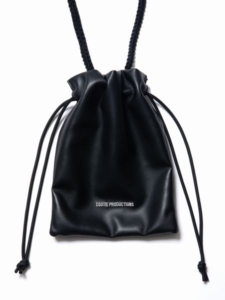 COOTIE / Fake Leather Drawstring Bag 通販 正規代理店