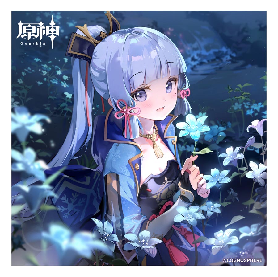 原神】神里綾華(かみさとあやか)の公式イラスト | 原神攻略まとめ│9-gld