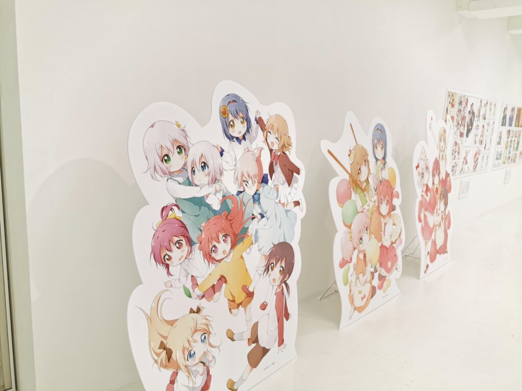ゆるゆり 直筆サイン入りアートグラフB なもり画業15周年 保証書・額縁