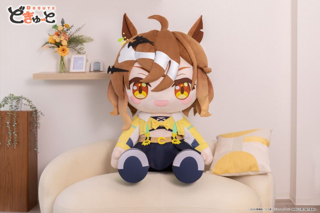 ウマ娘』ジャングルポケットやタキオンが“超特大”ぬいぐるみ化！お値段