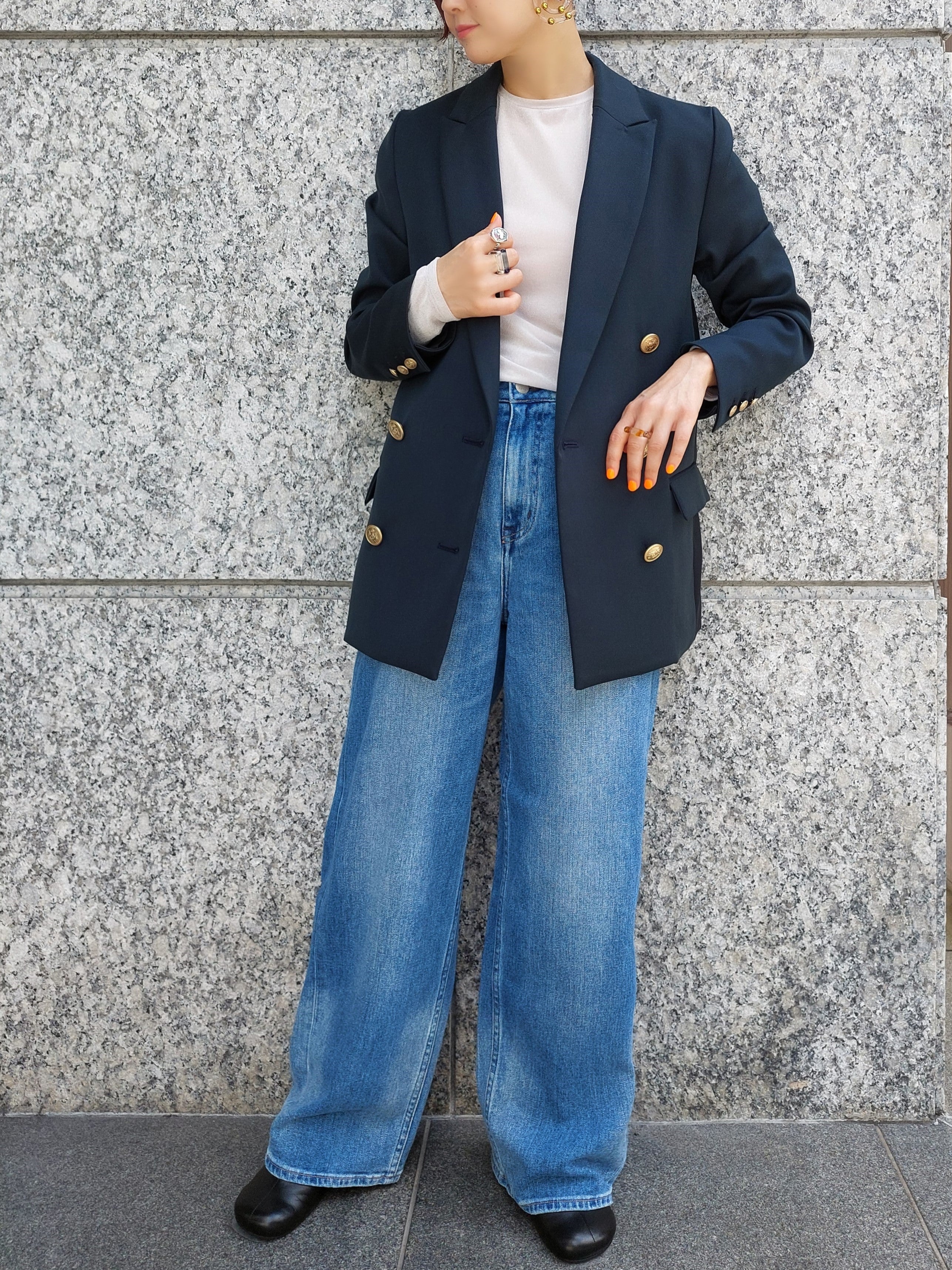 Healthy DENIM Pink Pepper ワイドストレートデニム – TORAYA ONLINE STORE