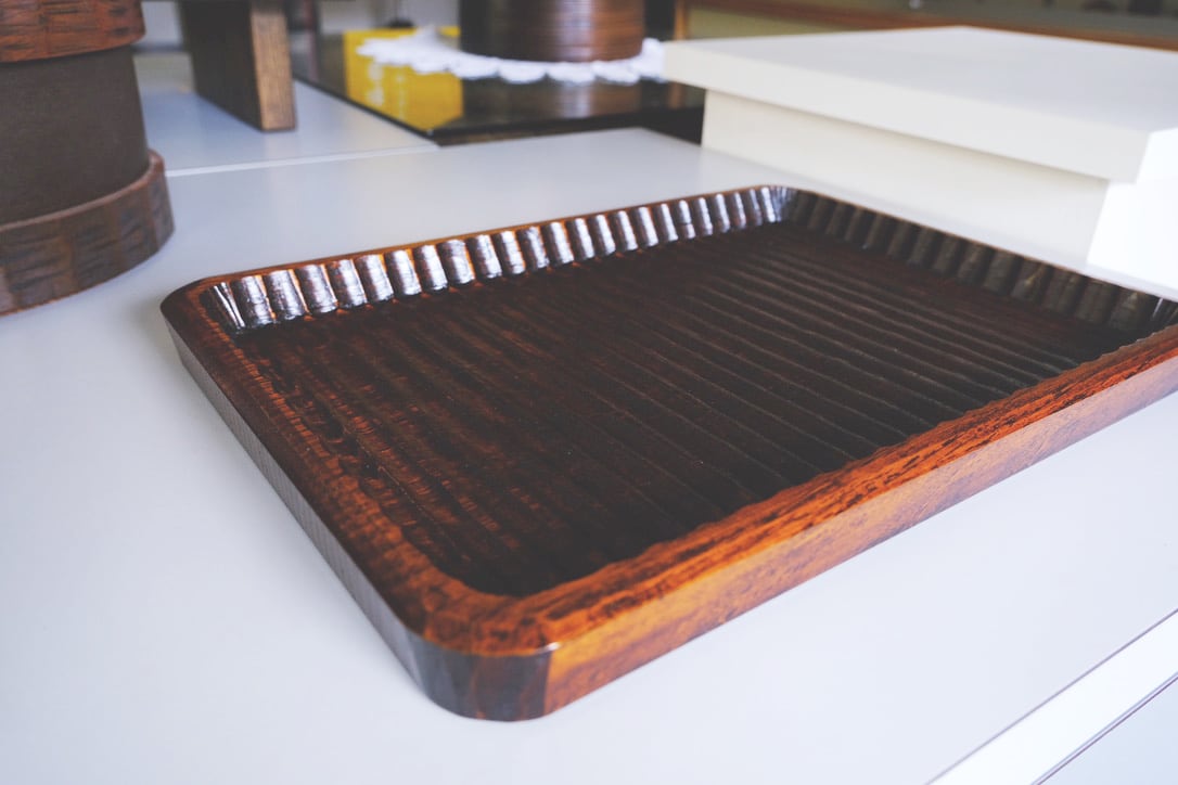 蔵出商品・一品物】我谷盆（サイズ：42.5㎝×29.5㎝×3.0㎝） | 有限会社